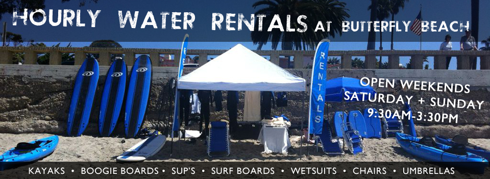 santa barbara hourly water rentals