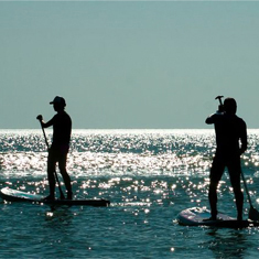 santa barbara stand up paddle board lesson